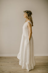 Asymmetrical Wedding Dress