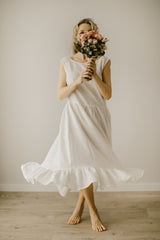 Asymmetrical Wedding Dress