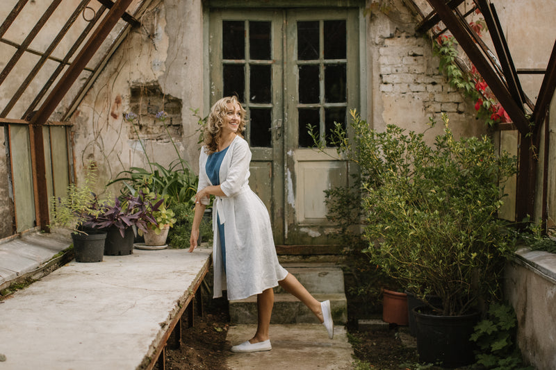 Linen Dress Coat