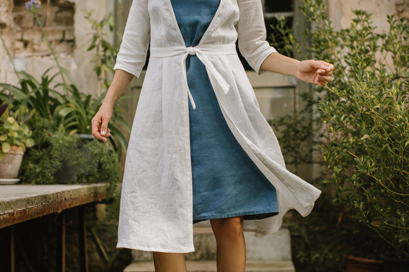 Linen Dress Coat