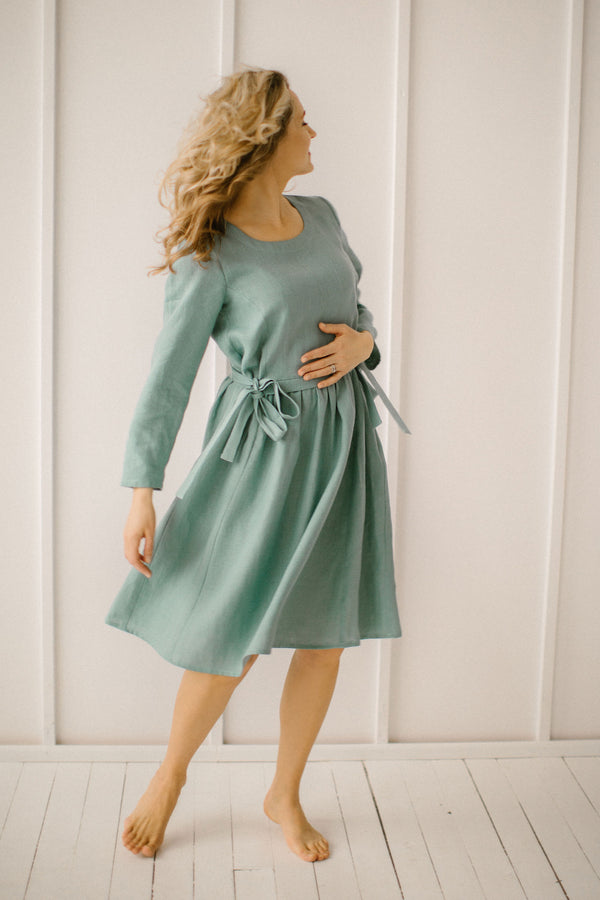 Simple Linen Dress