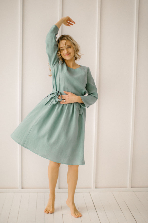 Simple Linen Dress