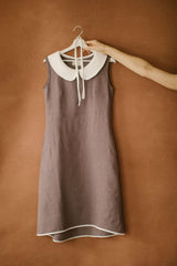 Linen Peter Pan Dress