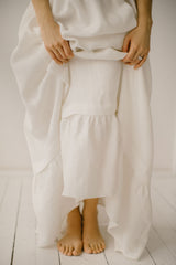 Linen Wedding Dress