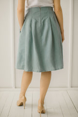 Elegant Linen Skirt