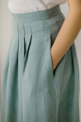 Elegant Linen Skirt