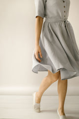 Swing Linen Dress