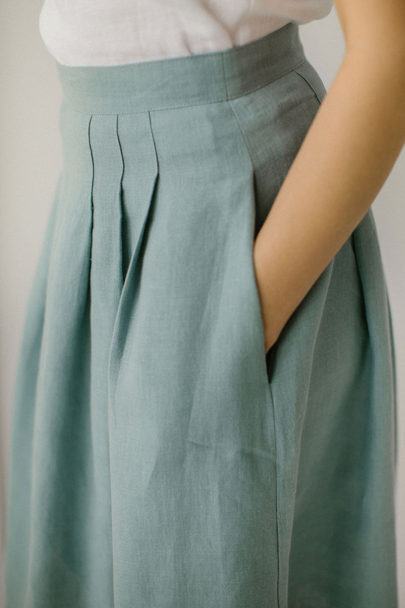 Elegant Linen Skirt