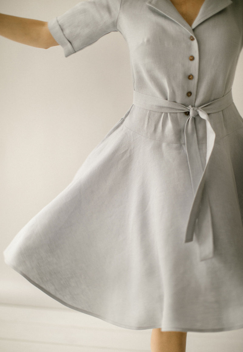 Swing Linen Dress