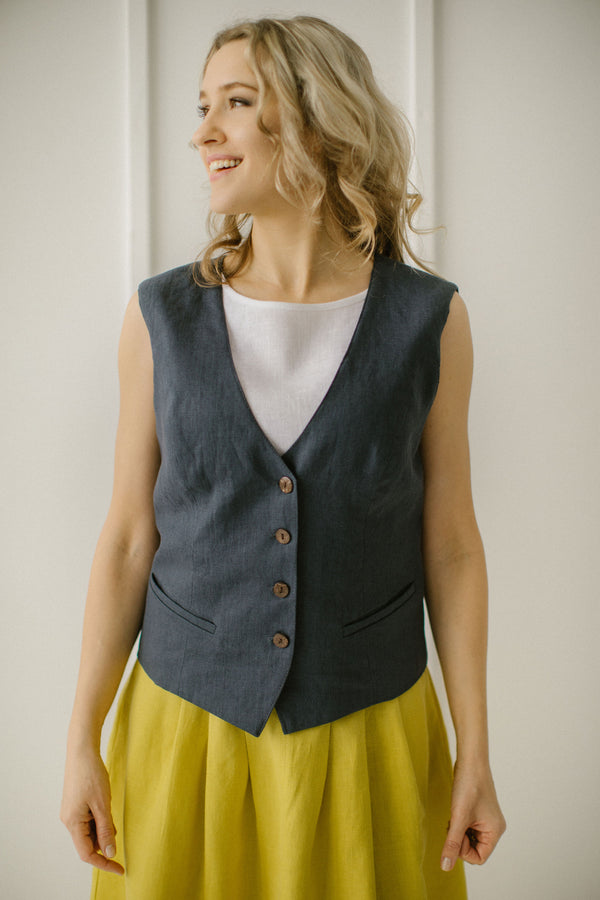 Linen Waistcoat