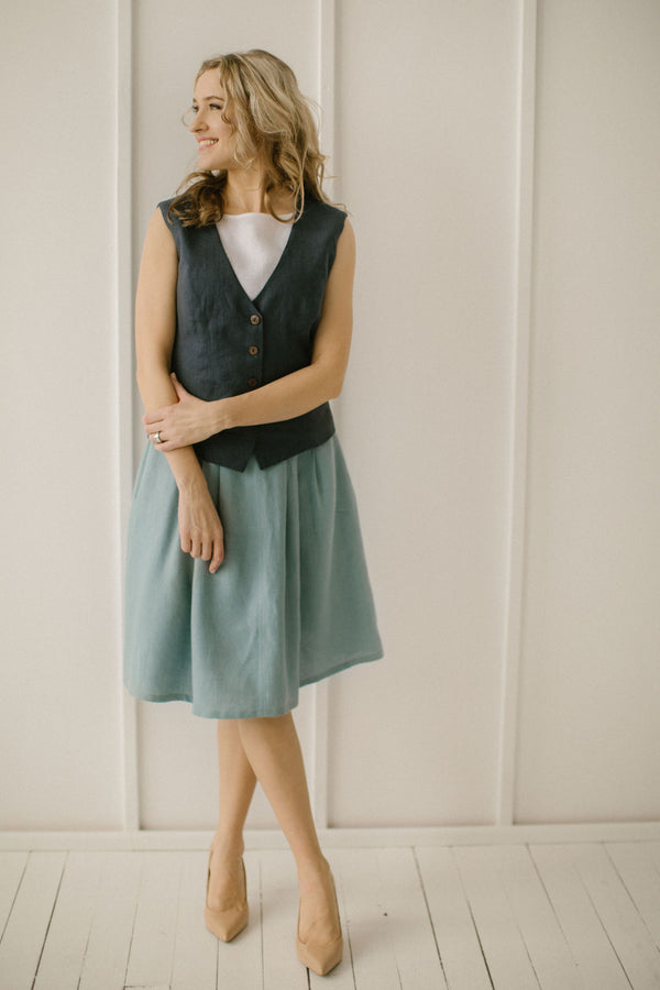 Linen Waistcoat