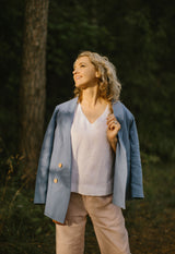 Trench Linen Jacket