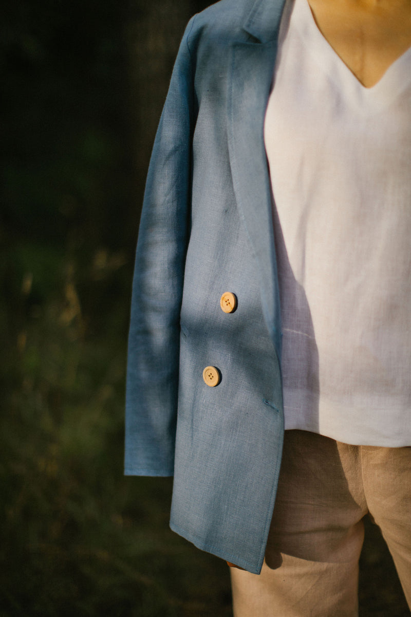 Trench Linen Jacket