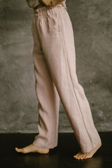 Loose linen pants