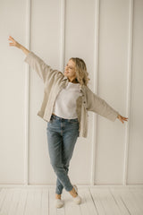 Loose Linen Jacket