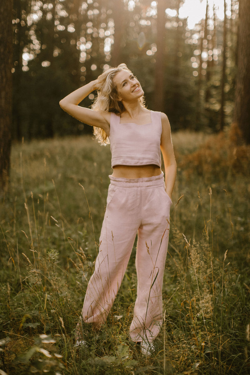 Loose Linen Pants