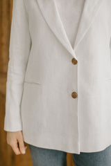 Linen Wedding Jacket