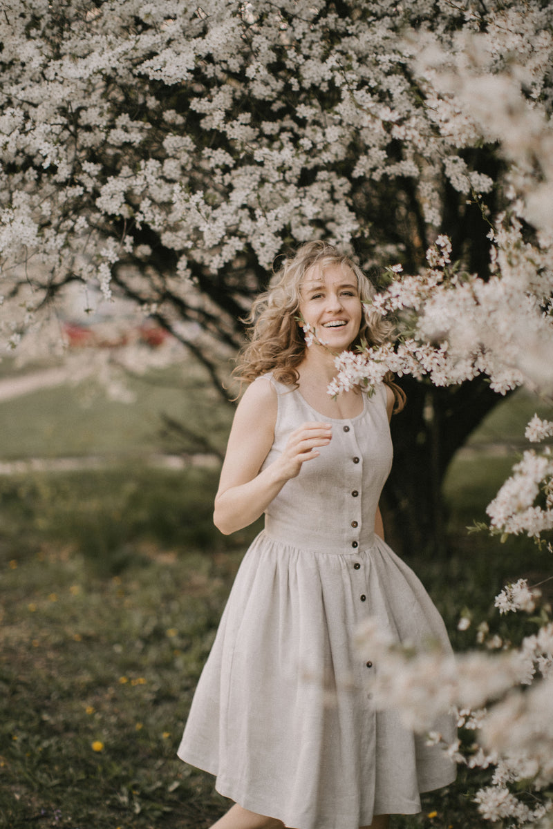 Linen Rustic Dress