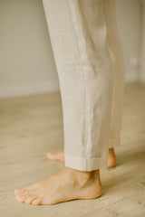 Linen Trousers Waistcoat Set