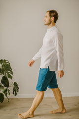 Relaxed Linen Groom Shirt