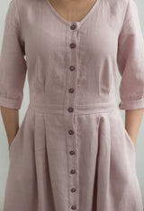 Linen Vintage Dress
