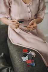 Linen Vintage Dress