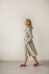 Linen coat